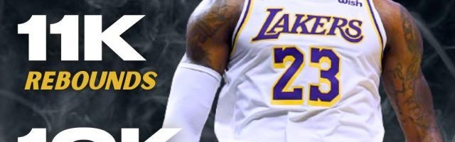 不止得分！4万分亘古未有 1万篮板1万助攻也是唯一