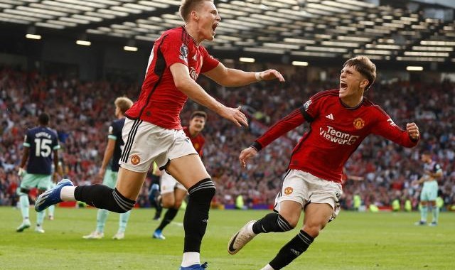 体育赛事-麦克托米奈：教练让我登场进球 我做到了